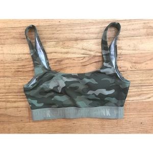 Camo sports bra